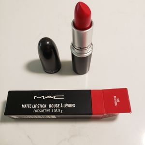 Mac Red Rock matte lipstick